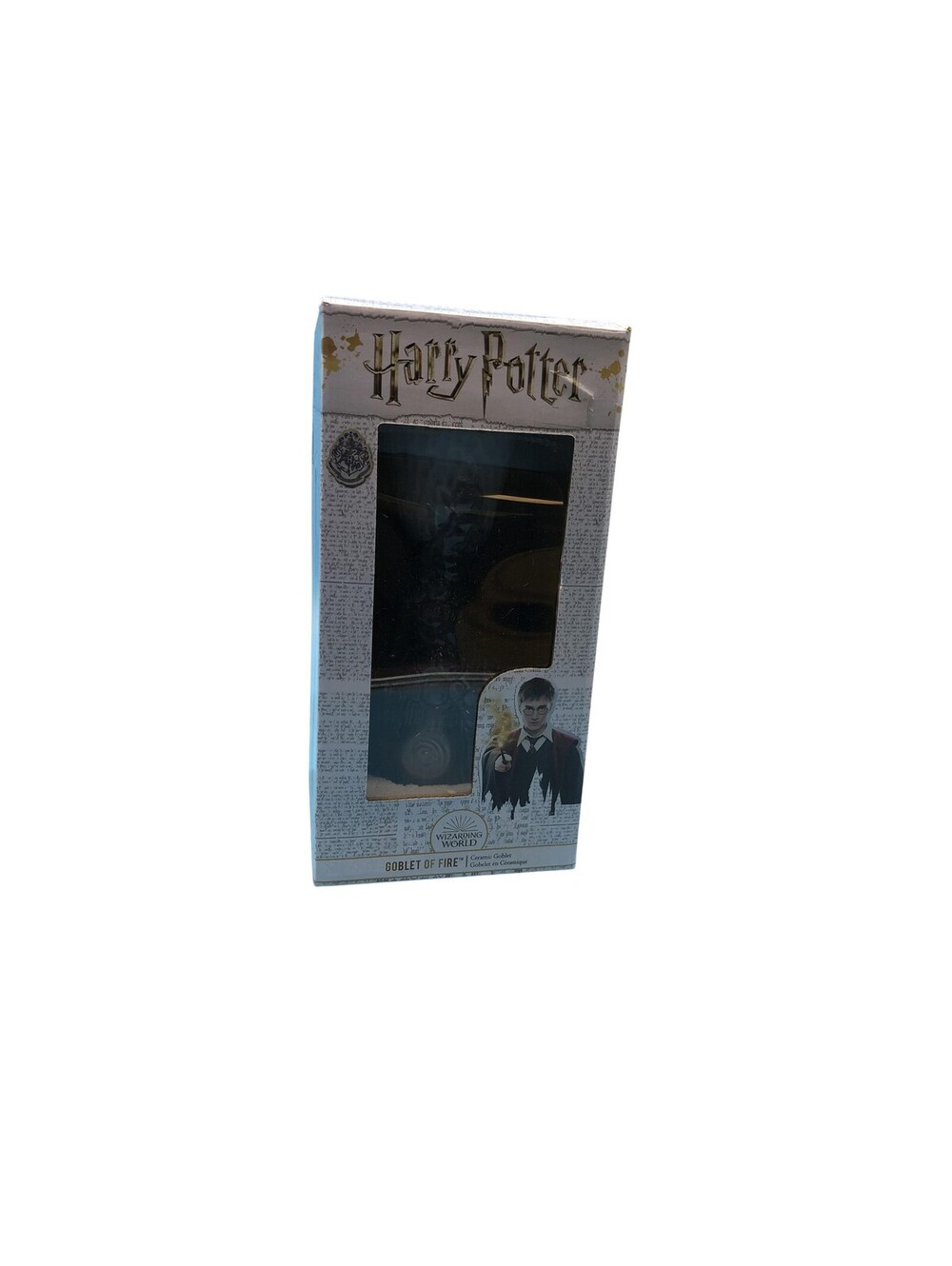 Seven20 Harry Potter Goblet Of Fire Gray Ceramic Goblet Figural 12in Wizarding